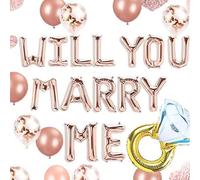 JeVenis or rose veux-tu m'épouser ballons m'épouser ballons proposition de mariage idées proposition de mariage décorations décor