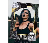 JeVenis rip to My 20s Party Photo Booth Props Articles de fête rip Twenties Accessoires de photomaton d'anniversaire Gothique Articles de fête de la Mort à Mes 20 Ans