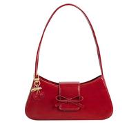 JeVenis Sacs à bandoulière rouge cerise pour femmes - Porte-clés en cuir Sac à main petit - Sacs à main à bandoulière - Pochette de mode, Rouge, 11 cm