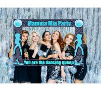 JeVenis You are Dancing Queen Party photobooth Prop You are Dancing Queen Party Supplies Mamma mia pa décoration de fête Disco Party photobooth Pilier