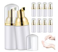 Jevina Lot de 10 vaporisateurs de parfum - 30 ml - Distributeur de savon mousse vide pour savon liquide pour les mains - Gel douche, shampooing pour cils