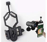 Jevogh Adaptateur Photo pour Télescopes, GR36 Support de Fixation pour Support de Clip pour téléphone cellulaire, Compatible avec Les Jumelles Lunette astronomique de visée