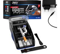 JeVx Machine à rouler électrique et à rouler le tabac automatique, machine à rouler et à rouler des cigarettes, machine à rouler des cigarettes et tabac rouge (bleu)