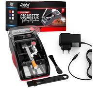 JeVx Machine à rouler électrique et à rouler le tabac automatique, machine à rouler et à rouler les cigarettes, machine à rouler les cigarettes et tabac rouge
