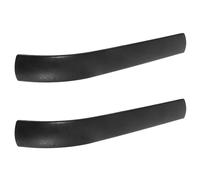 JEWEDECO 1 Paire de Coussinets D'accoudoirs en Plastique Noir pour Chaise de Bureau, Résistant la Déformation, Confortable et Stable, Accessoires pour Fauteuils et Chaises de Formation
