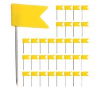 JEWEDECO 100 Punaises de Drapeau pour Carte du Monde en Plastique et Fer, Fixation Sécurisée Protection de Surface, pour Tableau en Liège et Usage en Classe ou Bureau