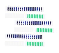JEWEDECO 1ensemble Autocollants De Note Pour Kalimba Étiquettes De Scale Pour Débutants Amovibles Et Réutilisables Faciles à Lire Accessoires Pratiques Pour Apprendre Le Piano