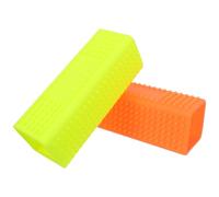 JEWEDECO 2 Pièces Brosse en Silicone Enlever Poils de Chien et Chat pour Réutilisable for Nettoyeur pour Tapis et Tissus à Domicile