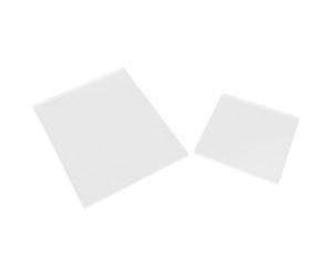JEWEDECO 2 Pièces Plaque de Gel Transparente Réutilisable A4 et Carrée pour Garçon et Filles, Matériau Pu Sûr pour Peintures à L'eau, pour Création Artistique et Journaling