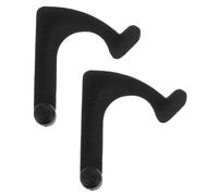 JEWEDECO 2 Pièces Tonearm Holder Clips for Turntable Solid Iron Vintage Record Player Arm Rest Lock Reliable DIY Repair Parts for Phonograph