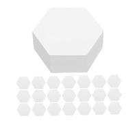 JEWEDECO 200 Pièces Hexagone Papier Gabarits pour Patchwork DIY Outils Précis pour Découpe et Couture Modèles Faciles pour English Paper Piecing et Projets de Quilting