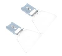 JEWEDECO 2pcs Écran de Protection Oculaire en Plastique pour Meuleuse D'angle Compatible Bruit pour Environnements Industriels