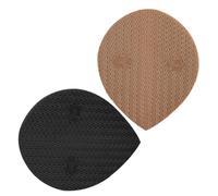 JEWEDECO 2pcs Protections pour Baskets Antidérapantes en Pu Semelles pour Talons Hauts Remplaçables Adaptées à Divers Temps pour Chaussures Sport et Ville