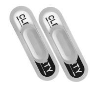 JEWEDECO 2pièces Magnet Réversible Propre Pour Lave-vaisselle Signalisation Facile à Lire Pour Cuisine Indicateur Magnétique Inoxydable Accessoire Pratique Pour Organisation Domestique