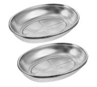 JEWEDECO 2pièces Panier à Ustensiles Acier Inoxydable De Paniers De Séchage Élégants Pour Couverts Support Pratique Pour Fourchettes Cuillères Et Bâtonnets De Cuisine