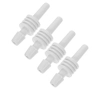 JEWEDECO 4 Pièces Connecteur pour Tensiomètre Électronique Bras en Abs Blanc, Pièce de Rechange Fiable et Installation Facile pour Usage Domestique