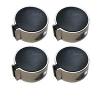 JEWEDECO 4pièces Bouton De Commutateur De Gaz De Zinc Pour Cuisinière Accessoire Métallique Robuste De Pour Réchaud à Gaz