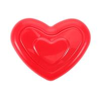 JEWEDECO Accessoire Simulateur de Battements de Cœur en Plastique Rouge Compatible Peluches, Son Apaisant et Batterie Bouton Lr44 Incluse pour Jouets Câlins