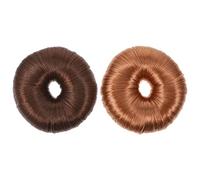 JEWEDECO Accessoires pour Cheveux 2pcs en Plastique pour Chignon Magique Facile à Utiliser Garde les Cheveux et Ordonnés et DIY