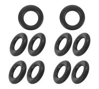 JEWEDECO Anneaux en Caoutchouc Flexibles Installation Simple 10pcs Accessoires Noirs for pour Bobineuse de Machine à Coudre pour Couture Professionnelle