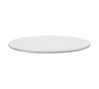 JEWEDECO Assiette en Céramique Blanche Soi-même, Matériau Céramique sans Bavure, Finition Créative Exquise pour Cours de Peinture Artistique Garçon et Filles