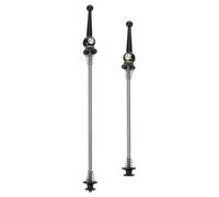JEWEDECO Attaches Rapides Installation Rapide et Design Minimaliste Élégant en Alliage de Titane Léger 1 Paire pour Serrage Roue Vélo Fiable pour Vélo