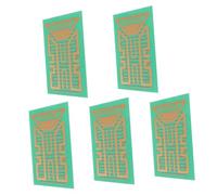 JEWEDECO Autocollant de Réception pour Téléphone Portable 5pcs en Alliage D'aluminium Compatible Large Amplification des Signaux Faibles pour Usage Extérieur