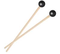 JEWEDECO Baguettes de Percussion pour Marimba 1 Paire Maillets en Plastique Noir, Accessoires pour Instruments de Musique, Maillets Simples pour Entraînement et Jeu Professionnel