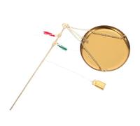 JEWEDECO Balance de Médecine Chinoise Vintage Cuivre Petite Balance de Cuisine Rétro Portable Précision Fiable pour Herbes Bijoux et Usage Domestique