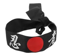 JEWEDECO Bandeau De Japonerie Pour Hommes Bandeau D'entraînement De Karaté Multifonctionnel Chefs Fêtes Ajustement Confortable