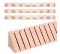 JEWEDECO Bandes de Reliure en Bois Flexibles et Décoratives 3 Pièces pour Remplacer la Bordure Cassée, Accessoire pour Luthier pour Guitare Acoustique et Classique