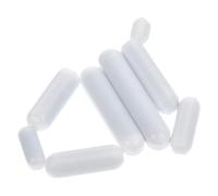 JEWEDECO Barres D'agitation Magnétiques Cylindriques Ptfe 8 Pièces Résistant la Corrosion, Agitateur Magnétique pour Laboratoire Scientifique et Chimie, Accessoires Pratiques pour Mélange