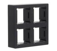 JEWEDECO Base de Testeur en Aluminium Anodisé pour Clavier Mécanique, Portable Bords Arrondis et Structure Raisonnable, Outil Professionnel Simple et Pratique