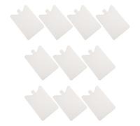 JEWEDECO Blocs réfrigérants réutilisables en Plastique Blanc, Grande capacité pour climatiseur, Conservation des Aliments et médicaments, expédition en Vrac