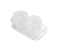 JEWEDECO Bol Alimentation Reptile Petit Format sans Aimant Set de Bols Pratiques pour Nourriture et Eau Accessoire Essentiel pour Tortue Lézard Grenouille et Autres Petits Reptiles