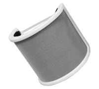JEWEDECO Bonnette Abs Anti-Vent pour et Microphone Vent de U Le Éclaboussures, Matériau Mousse, pour Enregistrement Audio