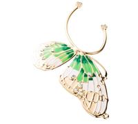 JEWEDECO Boucle D'oreille Clip Elfe pour Femmes en Alliage Or, Style Chic et Élégant, Finition Soignée et Design Accrocheur, pour Cosplay ou Rendez-