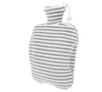 JEWEDECO Bouillotte Texture Antidérapante, Conservation Chaleur Réutilisable en Pvc 2000ml Housse en Peluche pour Usage Hivernal, pour Famille et Amis