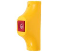 JEWEDECO Bouton D'arrêt de Bus Jaune en Abs Alarme Claire, Résistant aux Pressions Fréquentes, Facile à Installer pour Bus Touristiques et Véhicules de Visite