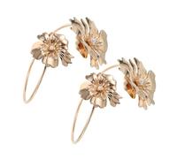 JEWEDECO Bracelet Brassard Femme Vintage Faux Perles Fleur Élégant pour Bijoux Plage Été Accessoires Mode