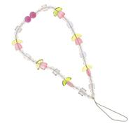 JEWEDECO Bracelet de Téléphone à Perles en Acrylique Décoratif pour Téléphone et Caméra, Facile à Installer, Design Délicat et Unique pour Dames et Filles Couleur Couleur Aléatoire