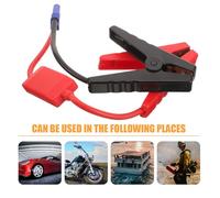 JEWEDECO Câble de Démarrage Multi-fonction pour Batteries 12v Protection Inverse, en Plastique et Cuivre, pour Bateaux et Motos, Longueur 100mm