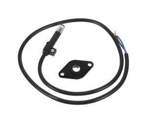 JEWEDECO Capteur de Flamme Tige de Détection et Bride Plastique pour Brûleur Gaz, Conçu pour Usage Industriel et Remplacement Chaudières à Gaz Industrielles