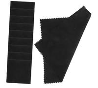 JEWEDECO Chiffons de Nettoyage pour Essuyage et Polissage en Superfine Lot de 12 sans Traces pour Instruments à des Guitares et Ukulélés