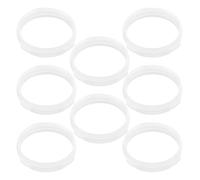JEWEDECO Connecteurs de Remplacement en Abs Blanc pour Tunnel de Cage Hamster 8pcs, Installation Facile et Solide, Extension de Cage pour Agrandir l'espace de Vie de Petit Animal