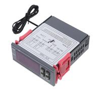 JEWEDECO Contrôleur de Température Numérique Capteur Précis - 12 V Abs Thermostat Portable Régulateur pour Refroidissement et Chauffage pour Réfrigérateur et Machines à Fruits de Mer