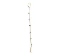 JEWEDECO Corde de Clochette D'alarme pour Animaux en Fer et Coton, Sonnette de Dressage Canin Créative Tons Clairs pour Poignée de Porte, Empêche Les Chiens de S'échapper
