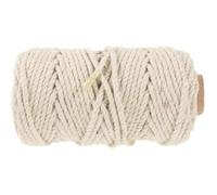 JEWEDECO Corde en Sisal Naturel pour Arbre à Chat Sécable 1 Rouleau Blanc, Corde à Griffer pour Chat, pour Décoration Murale et Protection de Meubles