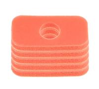 JEWEDECO Correcteur de Posture pour Archet de Violon en Éponge Latex Orange, Accessoire D'enseignement pour Musiciens et Étudiants, Améliore le Confort et Réduit la Fatigue des Mains, Lot