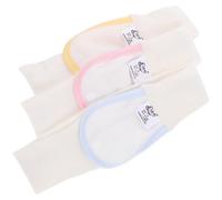 JEWEDECO Courroies de Fixation Attache Réglable Lot de 3 en Coton Empêchant le Glissement, Offrant Liberté de Mouvement et Confort Couleur Aléatoire pour Couches Bébé
